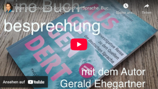 Über die Schönheit der deutschen Sprache. Buchbesprechung 