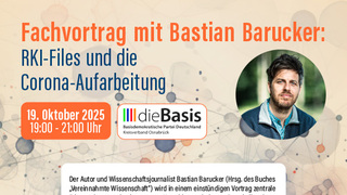 Fachvortrag mit Bastian Barucker